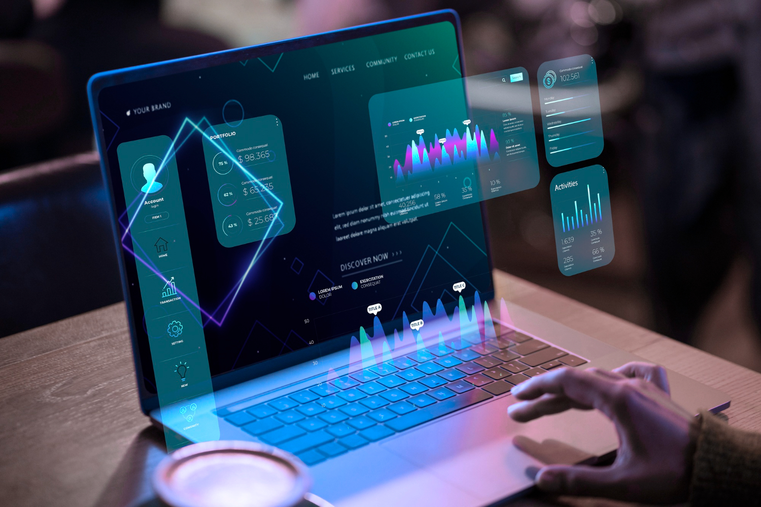 KwikestCRM Dashboard